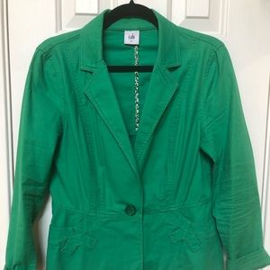 Emerald green jacket